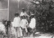 Georg Fritz, No. 071 Rota House Boys in Front of Seat 